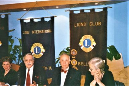 Gen. Aldo Baraldo Presidente Lions Club Belluno anno 1994.1995